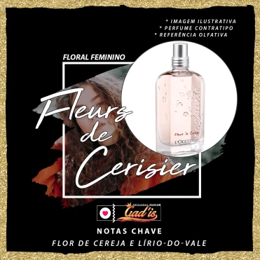 Perfume Similar Gadis 974 Inspirado em Fleurs De Cerisier Contratipo